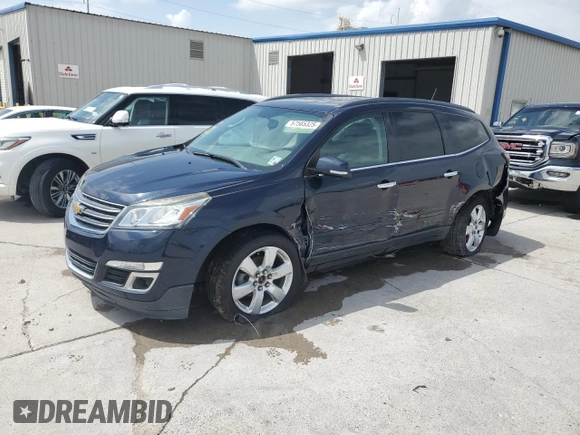 2016 Chevrolet Traverse LT with VIN 1GNKRGKD8GJ256423, listed as a Copart auction lot 57565325 with 95,729 mi miles and Salvage title. Bid and sale history available at DreamBid. Image 1.