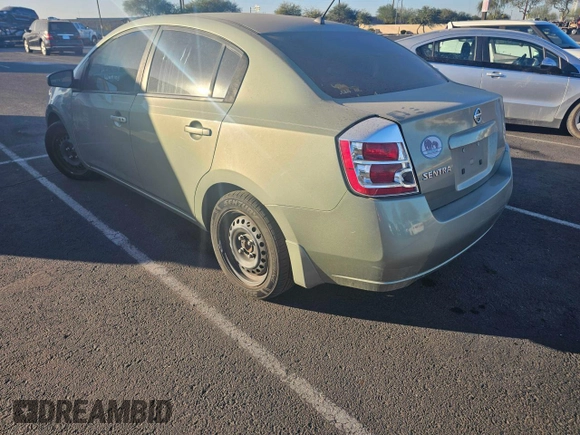 2008 Nissan Sentra S with VIN 3N1AB61E28L707324, listed as a Copart auction lot 86739304 with 198,282 mi miles and Clean Title. Bid and sale history available at DreamBid. Image 3.