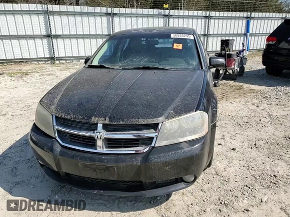 2008 Dodge Avenger R/T with VIN 1B3LC76M48N650408, listed as a Copart auction lot 50935295 with 111,414 mi miles and Salvage Title. Bid and sale history available at DreamBid. Image 10.