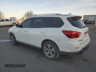 2019 Nissan Pathfinder S with VIN 5N1DR2MM2KC614495, listed as a Copart auction lot 48253175 with 124,832 mi miles and Salvage title. Bid and sale history available at DreamBid. Image 2.