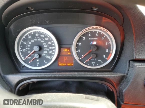 2009 BMW 3 Series M3 with VIN WBSWL93599P332271, listed as a Copart auction lot 42372185 with 163,341 mi miles and Clean Title. Bid and sale history available at carsss.com. Image 9.
