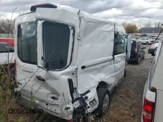 2023 Ford Transit Cargo with VIN 1FTBW9C89PKB53259, listed as a Copart auction lot 71014954 with Not Provided miles and Non Repairable. Bid and sale history available at DreamBid. Image 3.