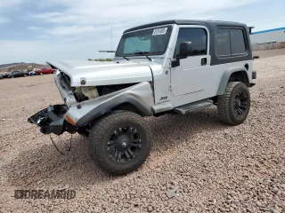 2005 Jeep Wrangler Unlimited with VIN 1J4FA44S75P356819, listed as a Copart auction lot 51013485 with 163,497 mi miles and Salvage title. Bid and sale history available at DreamBid. Image 1.