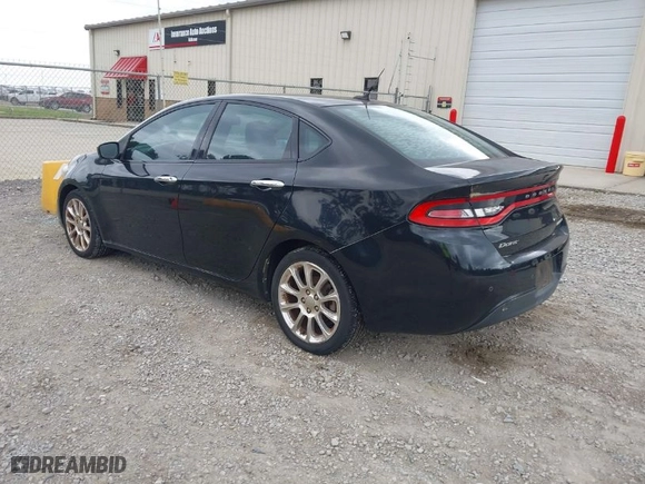 2013 Dodge Dart Limited with VIN 1C3CDFCA8DD133116, listed as a IAAI auction lot 41960074 with 1 mi miles. Bid and sale history available at carsss.com. Image 3.