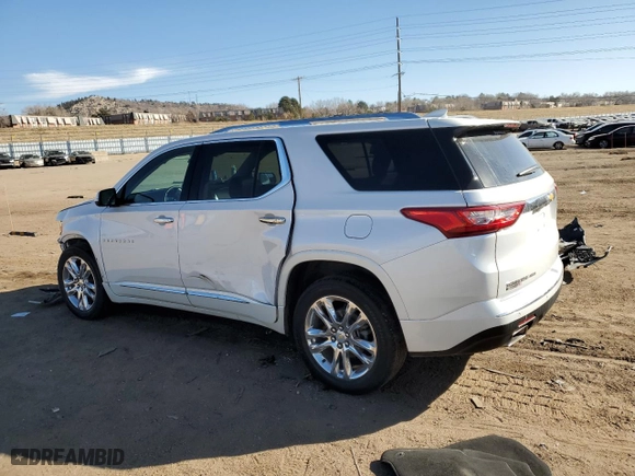 2021 Chevrolet Traverse High Country with VIN 1GNEVNKW5MJ229450, listed as a Copart auction lot 44260125 with 61,114 mi miles and Salvage Title. Bid and sale history available at carsss.com. Image 2.