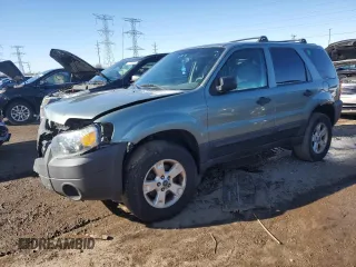2006 Ford Escape XLT with VIN 1FMCU93156KD01964, listed as a Copart auction lot 47965195 with 188,939 mi miles and Salvage Title. Bid and sale history available at carsss.com. Image 1.