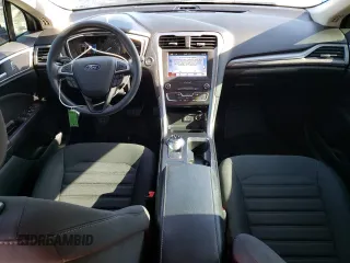 2019 Ford Fusion SE with VIN 3FA6P0HD7KR172841, listed as a Copart auction lot 49632224 with 53,338 mi miles and Salvage Title. Bid and sale history available at DreamBid. Image 8.