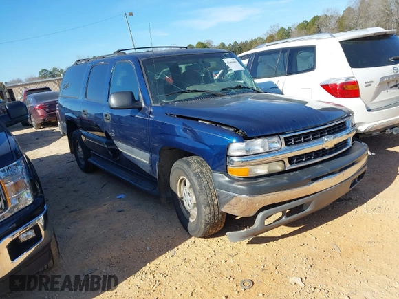 2002 Chevrolet Suburban LS with VIN 3GNEC16ZX2G275244, listed as a IAAI auction lot 41486081 with 1 mi miles. Bid and sale history available at carsss.com. Image 1.