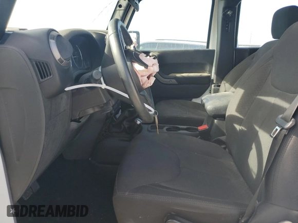 2018 Jeep Wrangler JK Unlimited Sport S with VIN 1C4BJWDG7JL865323, listed as a Copart auction lot 82657514 with 15,408 mi miles and Salvage Title. Bid and sale history available at carsss.com. Image 7.