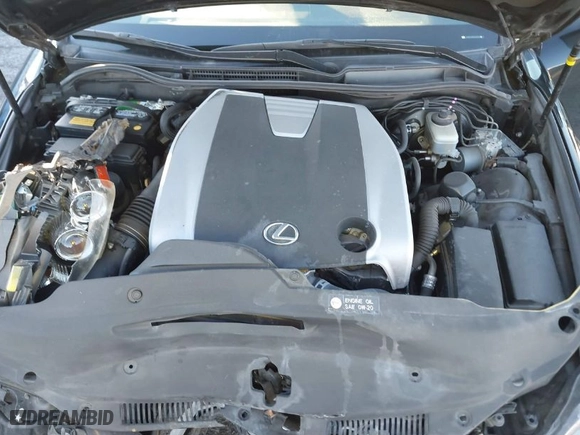 2015 Lexus IS 350 with VIN JTHBE1D25F5020217, listed as a IAAI auction lot 41337511 with 124,849 mi miles. Bid and sale history available at carsss.com. Image 10.
