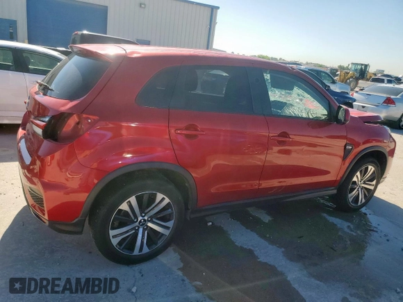 2020 Mitsubishi Outlander ES with VIN JA4AP3AU6LU008405, listed as a Copart auction lot 52630915 with 41,306 mi miles and Salvage title. Bid and sale history available at DreamBid. Image 3.