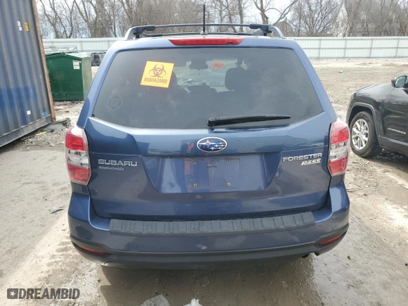 2014 Subaru Forester 2.5i Premium with VIN JF2SJAEC0EH544488, listed as a Copart auction lot 51641725 with 0 mi miles and Non Repairable. Bid and sale history available at carsss.com. Image 6.