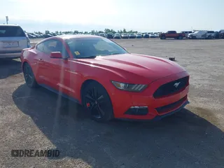 2015 Ford Mustang EcoBoost with VIN 1FA6P8TH2F5305684, listed as a IAAI auction lot 42134264 with 108,910 mi miles and . Bid and sale history available at DreamBid. Image 1.