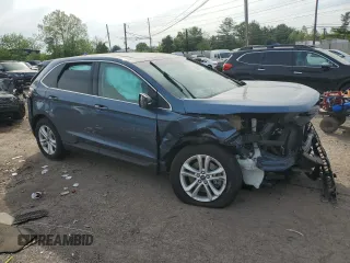 2019 Ford Edge SEL with VIN 2FMPK4J96KBB94463, listed as a Copart auction lot 56637615 with Not provided miles and Salvage title. Bid and sale history available at DreamBid. Image 4.