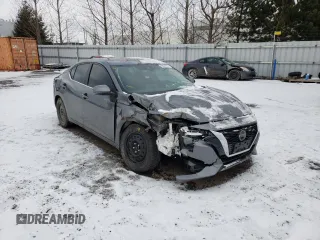 2021 Nissan Sentra SV z VIN 3N1AB8CV6MY220200, wystawiony jako Copart lot #69020651 z przebiegiem Nie podano mil oraz Czysty tytuł • Clean title. Historia ofert i sprzedaży dostępna na DreamBid. Obrazek 1.