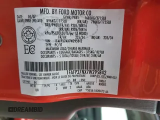 2007 Ford Focus S with VIN 1FAFP37NX7W295842, listed as a Copart auction lot 52905015 with 144,823 mi miles and Clean Title. Bid and sale history available at carsss.com. Image 12.
