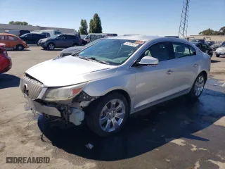 2011 Buick LaCrosse CXS with VIN 1G4GE5EDXBF209122, listed as a Copart auction lot 70015264 with 0 mi miles and Non Repairable. Bid and sale history available at carsss.com. Image 1.