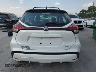 2023 Nissan Kicks SV with VIN 3N1CP5CV9PL567496, listed as a Copart auction lot 60511995 with 27,514 mi miles and Salvage title. Bid and sale history available at DreamBid. Image 6.