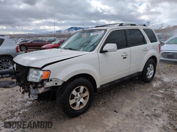 2011 Ford Escape Limited with VIN 1FMCU9EG7BKC64637, listed as a Copart auction lot 45499165 with 217,203 mi miles and Salvage Title. Bid and sale history available at carsss.com. Image 1.