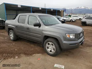 2007 Honda Ridgeline RT with VIN 2HJYK16267H537677, listed as a Copart auction lot 50022155 with 170,452 mi miles and Salvage Title. Bid and sale history available at carsss.com. Image 4.