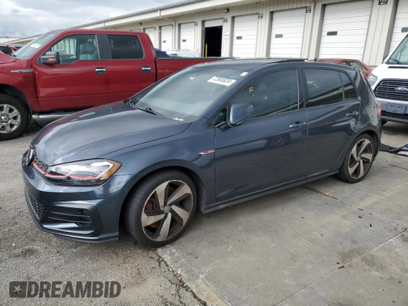 2018 Volkswagen Golf GTI S with VIN 3VW447AU4JM286530, listed as a Copart auction lot 72965824 with 26,615 mi miles and Salvage Title. Bid and sale history available at carsss.com. Image 1.