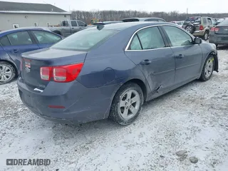 2013 Chevrolet Malibu LS with VIN 1G11B5SA5DF320945, listed as a IAAI auction lot 41620721 with 196,568 mi miles. Bid and sale history available at carsss.com. Image 4.