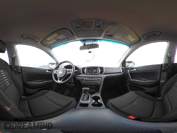 2018 Kia Sportage LX with VIN KNDPMCAC5J7419709, listed as a IAAI auction lot 41230791 with 85,491 mi miles. Bid and sale history available at carsss.com. Image 18.