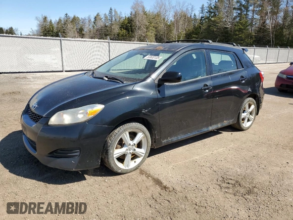 2009 Toyota Matrix S with VIN 2T1LE40E29C001820, listed as a Copart auction lot 53630135 with 335,287 mi miles and Clean title. Bid and sale history available at DreamBid. Image 1.