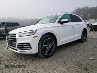 2018 Audi SQ5 Premium Plus with VIN WA1A4AFY0J2231296, listed as a Copart auction lot 85218374 with 50,616 mi miles and Salvage Title. Bid and sale history available at DreamBid. Image 1.