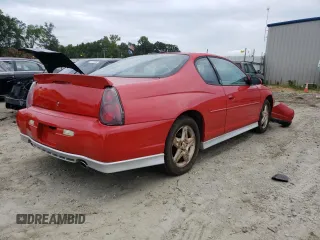 2004 Chevrolet Monte Carlo SS Supercharged with VIN 2G1WZ151849350293, listed as a Copart auction lot 63987774 with 150,373 mi miles and Salvage Title. Bid and sale history available at carsss.com. Image 3.