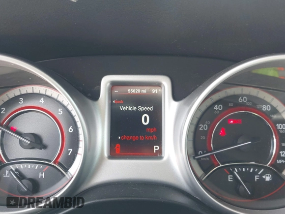 2014 Dodge Journey SXT with VIN 3C4PDCBG3ET218328, listed as a IAAI auction lot 42086656 with 55,620 mi miles. Bid and sale history available at carsss.com. Image 7.