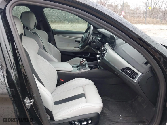 2020 BMW M5 Competition with VIN WBSJF0C00LCD37331, listed as a IAAI auction lot 41738410 with 49,788 mi miles. Bid and sale history available at carsss.com. Image 5.