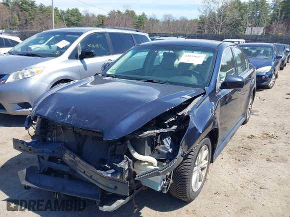 2012 Subaru Legacy 2.5i with VIN 4S3BMBA65C3039004, listed as a IAAI auction lot 42059617 with 100,081 mi miles. Bid and sale history available at carsss.com. Image 2.