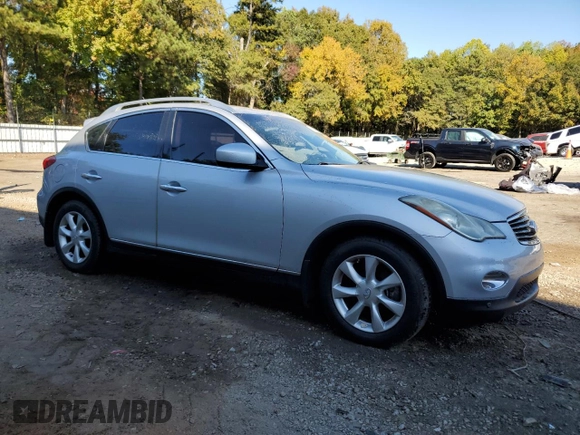 2010 Infiniti EX Journey with VIN JN1AJ0HP6AM703344, listed as a Copart auction lot 76989854 with 152,872 mi miles and Salvage Title. Bid and sale history available at DreamBid. Image 4.