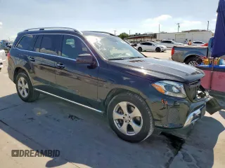 2017 Mercedes-Benz GLS 450 with VIN 4JGDF6EE4HA875297, listed as a Copart auction lot 54124085 with 118,197 mi miles and Salvage Title. Bid and sale history available at DreamBid. Image 4.