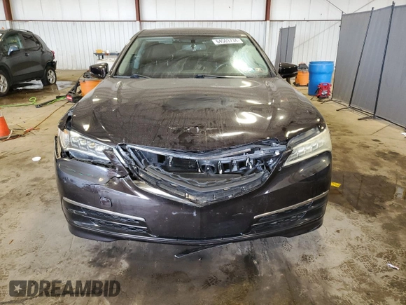 2015 Acura TLX with VIN 19UUB1F3XFA009649, listed as a Copart auction lot 64503734 with 75,859 mi miles and Salvage Title. Bid and sale history available at carsss.com. Image 5.