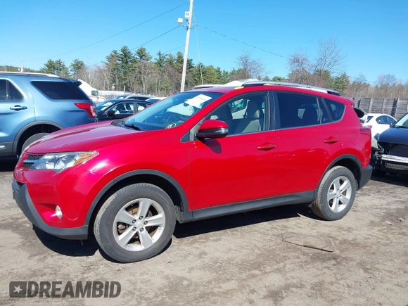 2013 Toyota RAV4 XLE with VIN JTMRFREV8DD014080, listed as a IAAI auction lot 41996609 with 174,666 mi miles. Bid and sale history available at carsss.com. Image 14.