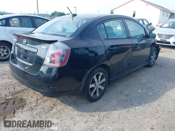 2012 Nissan Sentra S with VIN 3N1AB6AP2CL610232, listed as a IAAI auction lot 42607376 with 87,325 mi miles and . Bid and sale history available at DreamBid. Image 4.