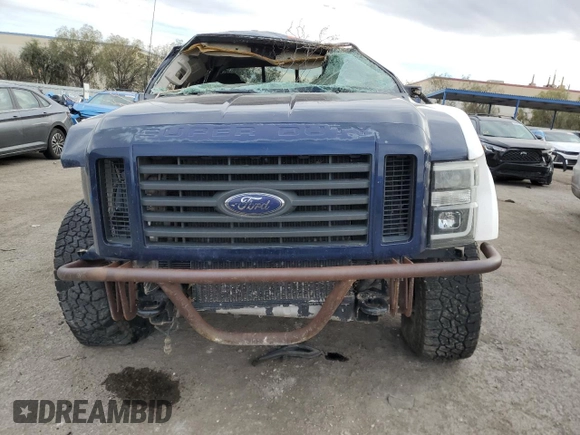 2008 Ford F-250 XL with VIN 1FTSW21R48EC01981, listed as a Copart auction lot 46164405 with Not provided miles and Salvage title. Bid and sale history available at DreamBid. Image 5.