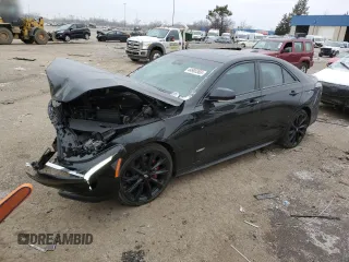 2021 Cadillac CT4 V-Series z VIN 1G6DH5RL5M0115965, wystawiony jako Copart lot #44905365 z przebiegiem 56 926 mil mil oraz Szkody całkowita. Historia ofert i sprzedaży dostępna na DreamBid. Obrazek 1.