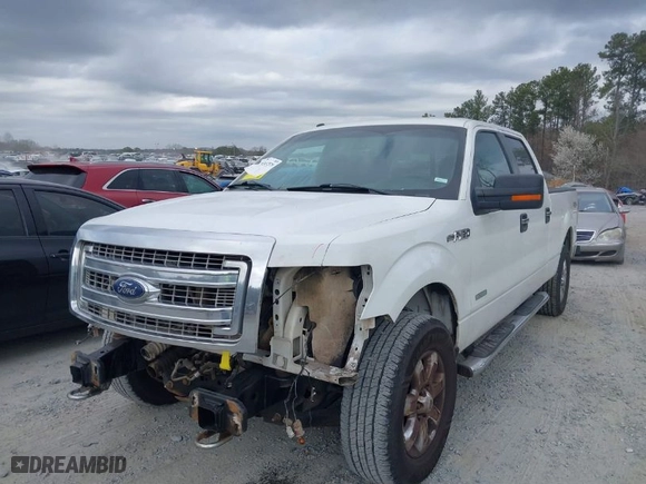 2014 Ford F-150 XL with VIN 1FTFW1ET3EKF77182, listed as a IAAI auction lot 41657579 with NaN miles. Bid and sale history available at carsss.com. Image 2.