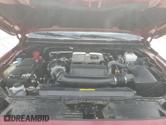 2024 Nissan Frontier SV with VIN 1N6ED1FJ0RN617797, listed as a Copart auction lot 54576125 with 9,183 mi miles and Salvage title. Bid and sale history available at DreamBid. Image 11.