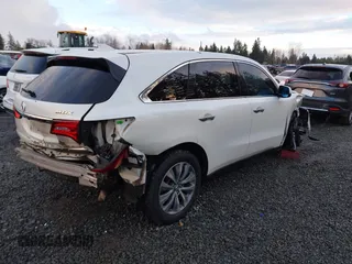 2015 Acura MDX Tech Pkg with VIN 5FRYD4H43FB022153, listed as a IAAI auction lot 41496232 with 80,839 mi miles. Bid and sale history available at carsss.com. Image 4.