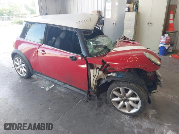 2006 MINI Hardtop S with VIN WMWRE33536TL20807, listed as a IAAI auction lot 42049707 with Not provided miles and . Bid and sale history available at DreamBid. Image 1.