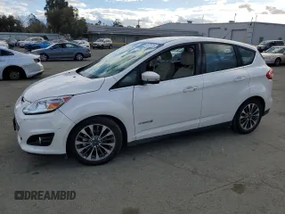 2017 Ford C-Max Titanium z VIN 1FADP5DU2HL118221, wystawiony jako Copart lot #47670415 z przebiegiem 38 572 mil mil oraz Szkoda całkowita • Salvage title. Historia ofert i sprzedaży dostępna na DreamBid. Obrazek 1.