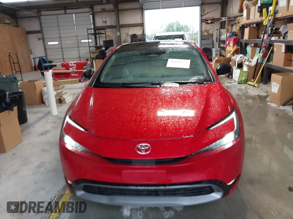 2024 Toyota Prius LE with VIN JTDACAAUXR3039886, listed as a IAAI auction lot 41928633 with 1,468 mi miles and . Bid and sale history available at DreamBid. Image 12.