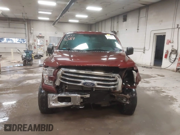 2017 Ford F-150 XL with VIN 1FTFW1EF0HFA15361, listed as a IAAI auction lot 41475384 with 94,736 mi miles and . Bid and sale history available at DreamBid. Image 13.