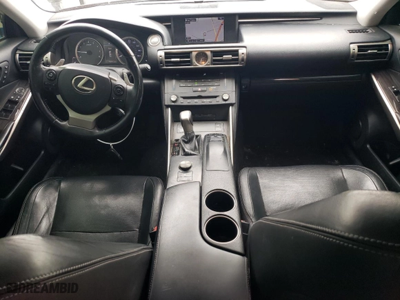 2015 Lexus IS 350 with VIN JTHCE1D22F5006666, listed as a Copart auction lot 50836345 with 164,612 mi miles and Salvage Title. Bid and sale history available at carsss.com. Image 8.