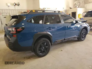 2022 Subaru Outback Wilderness with VIN 4S4BTGUD9N3156254, listed as a Copart auction lot 51008085 with 61,446 mi miles and Salvage Title. Bid and sale history available at DreamBid. Image 3.