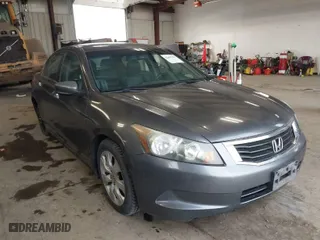 2009 Honda Accord Sdn EX-L with VIN 1HGCP26859A009108, listed as a IAAI auction lot 42001365 with 186,693 mi miles. Bid and sale history available at carsss.com. Image 1.